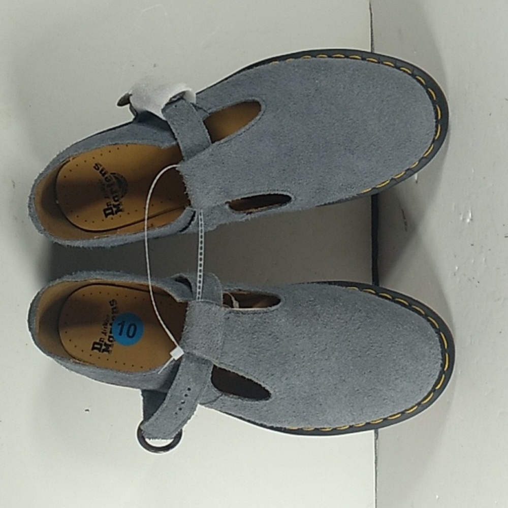 New, Dr. Martens T-Bar Suede Shoes Size 10 Men. - Picture 2 of 8
